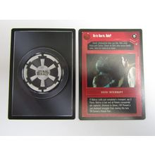 Star Wars 1996 A New Hope Decipher CCG B/B Card Oo-ta Goo-ta Solo? DS