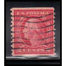 Used 492 2c George Washington Barely Clears K3801