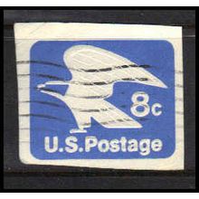 Used U557 8c Eagle Fine Cut Square Z2914