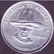 1981 Nicaragua 10 Centavos Coin