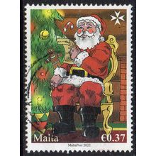 Malta 2022 Christmas - Santa's Workshop - Santa Claus €0,37 Used