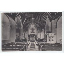 Little Glemham Church Postcard Suffolk Publisher H B Crisp