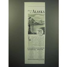 1933 Canadian National, Canadian Pacific Ad - Alaska