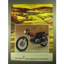 1972 Harley-Davidson Sprint SS350 Motorcycle Ad