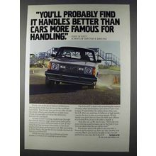 1980 Volvo Cars Ad - It Handles Better