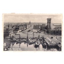 PLACE ERNEST FEYS, OSTEND, OOSTENDE, Belgium used postcard 1948 postmark #