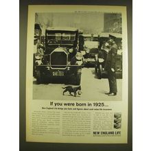 1962 New England Life Insurance Ad - If you were born in 1925