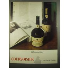 1966 Courvoisier Cognac Ad - Editions de Luxe