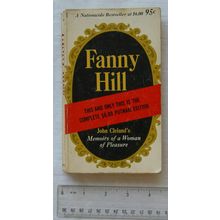 1962 Fanny Hill by John Cleland, 1st paperback edition, bookstand Athens