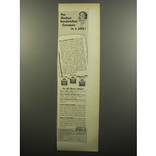 1951 Sell's Liver Pate, Minced Chicken Pate and Deviled Ham Pate Advertisement