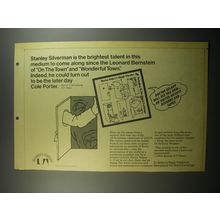 1974 Dr. Selavy's Magic Theatre or Swinging at the Stock Exchange Album Ad