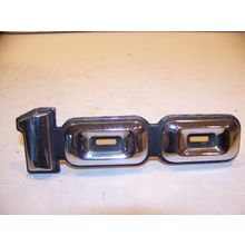 1972 DODGE 100 FENDER EMBLEM TRUCK POWER WAGON MOPAR 1973 74 75 76 #3494195