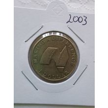 Australian 2003 $1 Volunteers - Low Mintage - Circulated