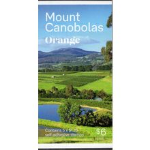 AUSTRALIA: 2023 MOUNT CANOBOLAS, ORANGE, N.S.W, MNH SELF-ADHESIVE BOOKLET.