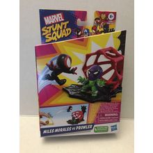 NEW Marvel Stunt Squad Miles Morales vs Prowler Play Set