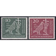 Germany 1960 SG 1244-53 Mint (D-713 (6))