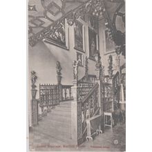 Grand Staircase Hatfield House Hatfield Hertfordshire Postcard (QHER365)