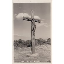 ED 334 CALDEY - THE CALVARY. RP POSTCARD