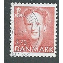 DEN 1990 3.75KR 'QUEEN MARGRETHE II' FINE USED (EBID43-022)
