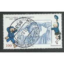 GER 2007 €1.00 ' ASTRID LINDGREN' FINE USED (EBID51-282)