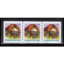 2911 25c Juke Box Very Fine MNH PNC 222222/3 PA3428