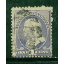Used 212 1c Benjamin Franklin Average Plus M01464