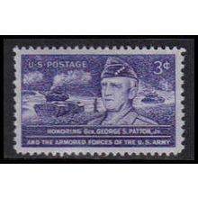 1026 3c General Patton Fine MNH MA0118