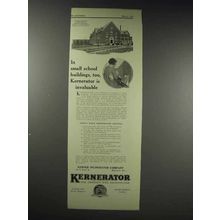 1929 Kerner Kernerator Ad, Maryland State Normal School