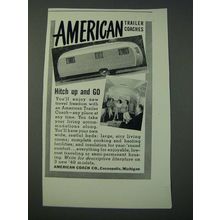 1948 American Coach Co. Trailer Ad - Hitch Up and Go
