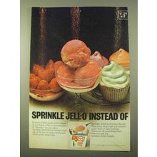 1971 Jell-O Gelatin Ad - Sprinkle Jell-O Instead