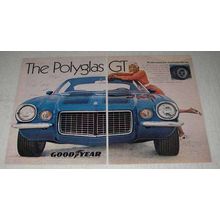 1971 Goodyear Polyglas GT Tire Ad