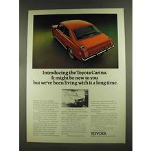 1972 Toyota Carina Ad - Might be New To You