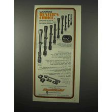 1975 Redfield Scopes Ad - Hunter's Choice