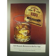 1979 E&J Brandy Ad - Return to the Ice Age
