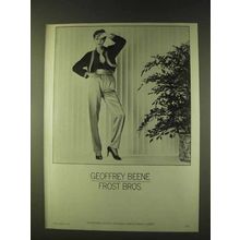 1979 Geoffrey Beene Fashion Ad - Photo by Roy Crane