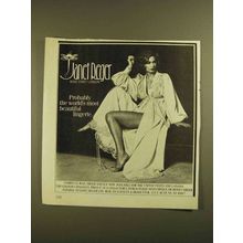 1979 Janet Reger Lingerie Ad - World's Most Beautiful