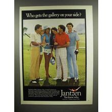 1979 Jantzen Clothes Ad - Dave Marr, Lanny Wadkins