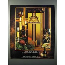 1983 Baileys Irish Cream Liqueur Ad - Lucky People