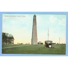 CT Groton Groton Monument View of Monument w/Cannon and Old Buildings ct_a~467