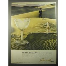 1956 Smirnoff Vodka Ad - Driest of the dry