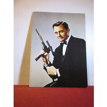 NAPOLEAN SOLO, ROBERT VAUGHN, MAN FROM U.N.C.L.E. unused postcard =