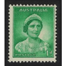 Australia Queen Elizabeth 1d Perf 14*13½ 1937 MNH SG#165