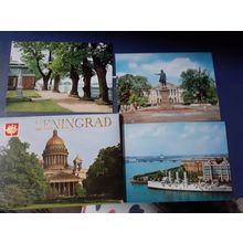 Moscow Leningrad folder of 18 postcards new