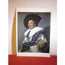 THE LAUGHING CAVALIER by Frans Hals unused postcard Wallace Collection =