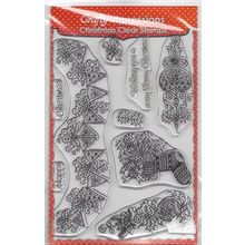 Crafty Impressions. Christmas Stamp Set. App 10x14cm. Stamping Cardmaking Crafts