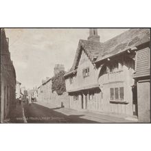 Old Houses, West Tarring, Worthing, Sussex, 1923 - Salmon Postcard
