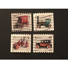 ICOLLECTZONE US 3638-41 VF used Complete Set Vintage Cars