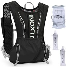 Pack of 2] Sport Hydration Vest Running Backpack with 15oz 50oz Water Bladde...