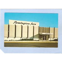 New Jersey Flemington Advertising Card Flemington Fur Company~1122