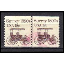 Used 1907 18c Surrey Fine CNP Left 6 PA0527